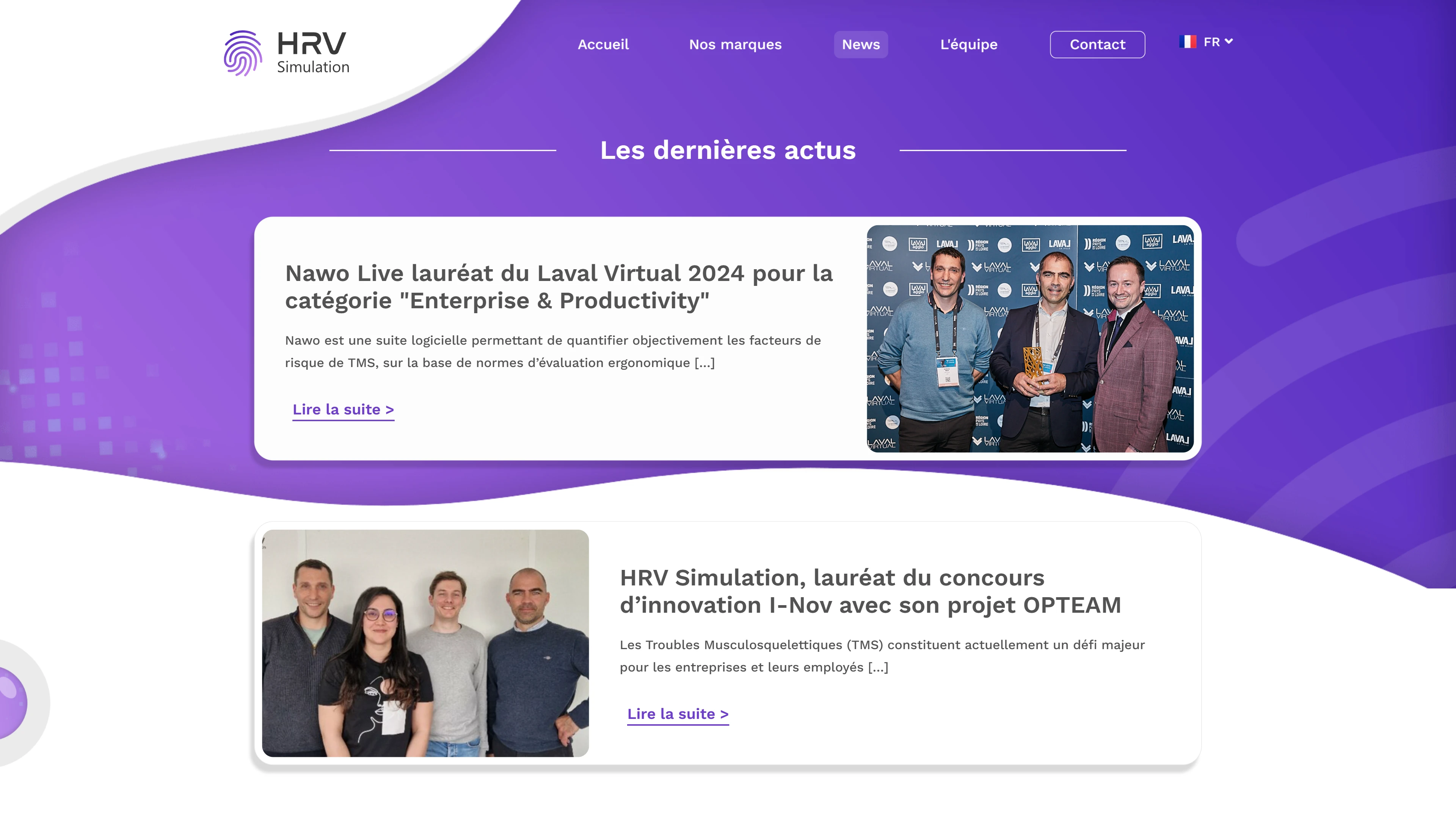 HRV Simulation — visual identity